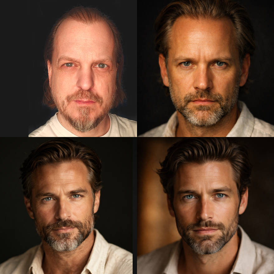 Recursive image generation using 50-word descriptions